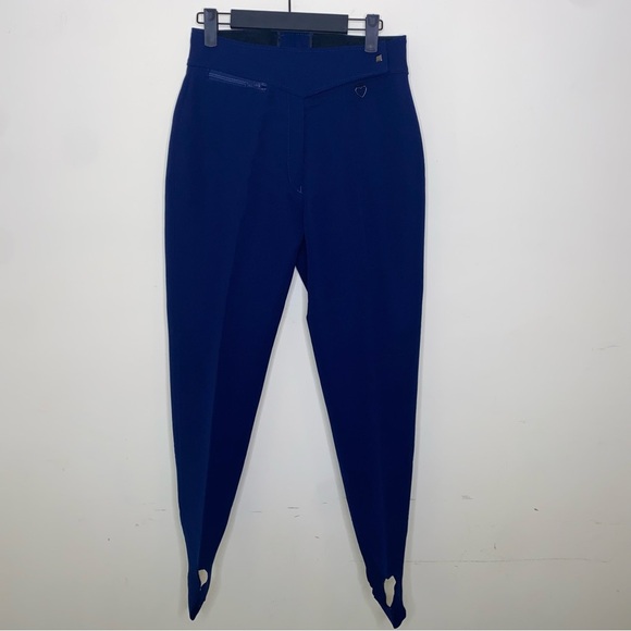 Obermeyer Pants - Obermeyer High Waisted Stirrup Size 8 Navy Blue Snow/Ski Outdoor Winter Pants
